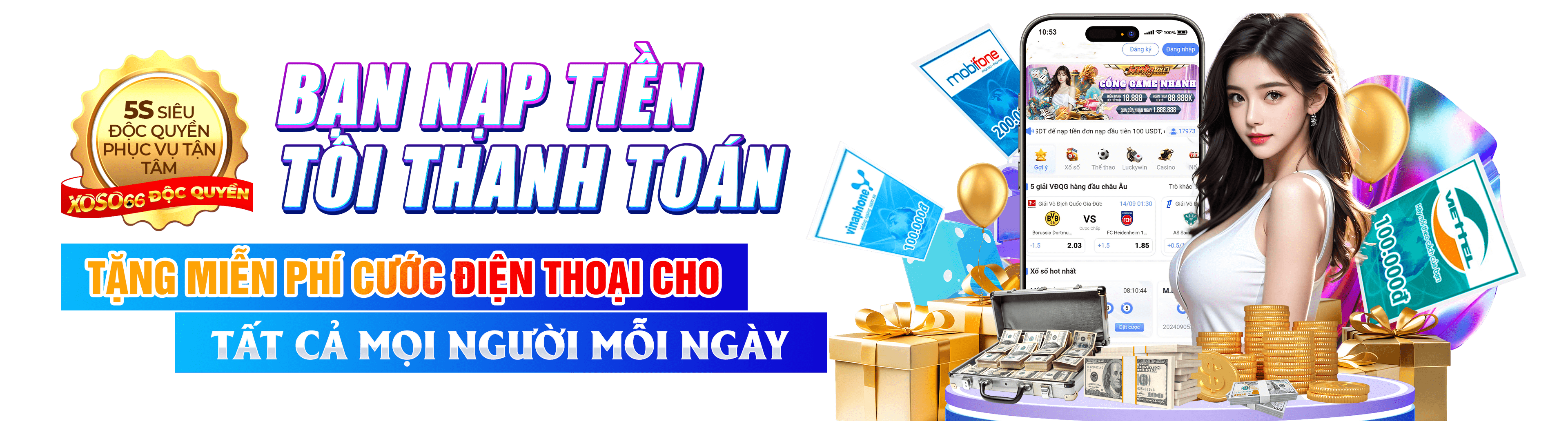 Hình ảnh quảng cáo của win66 hiển thị nền tảng và các lợi ích